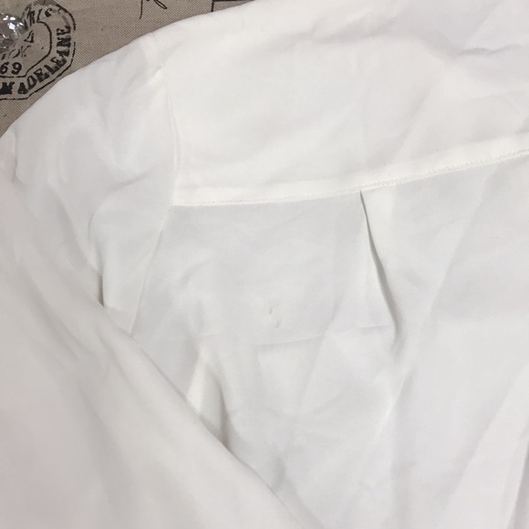 🎁 Bar III Trendy Plus Size Ruffled Button-Up Blouse - Picture 7 of 9